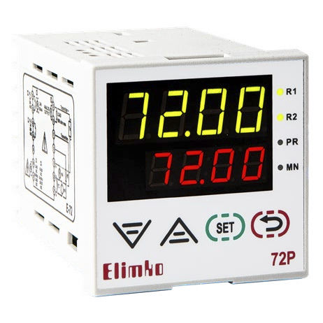 温度指示器及控制器 - E-72P Series - Elimko Elektronik Imalat ve Kontrol - 通用 / 压力 / 电流
