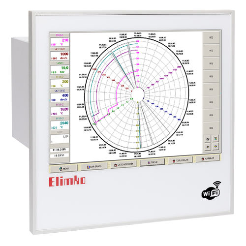 无纸记录仪 - E-PR-200 series - Elimko Elektronik Imalat ve Kontrol - 数字 / 模拟 / 温度