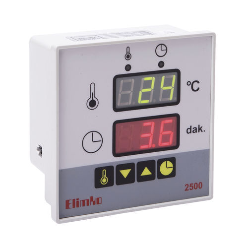 温度指示器及控制器 - E-2500 series - Elimko Elektronik Imalat ve Kontrol - LED式 / 3位显示 / 带有定时器