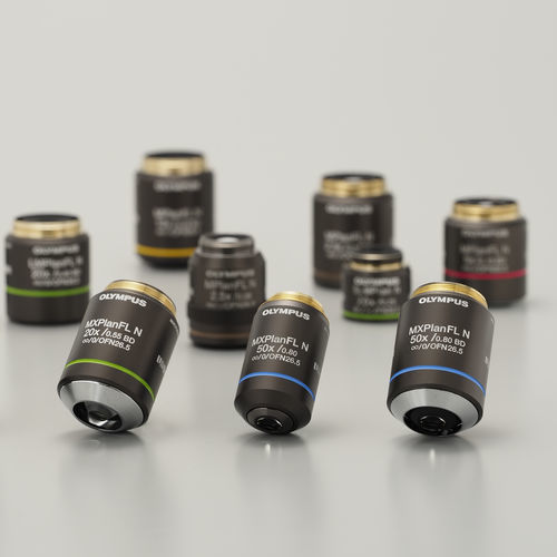 缩放显微镜物镜 - MXPLFLN series - Evident - Olympus Scientific Solutions - 半导体检查 / 半变色