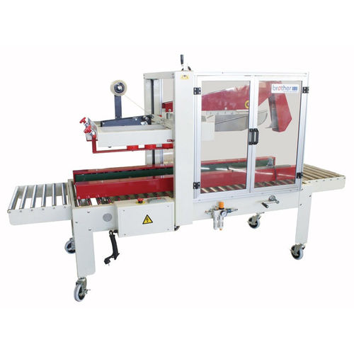 双折盖封箱机 - FX-AT5050  - ZHEJIANG BROTHER PACKING MACHINERY CO.,LTD - 胶带 / 自动