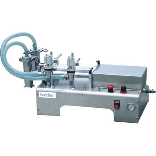 半自动填充机 - SYF - ZHEJIANG BROTHER PACKING MACHINERY CO.,LTD - 瓶子 / 活塞