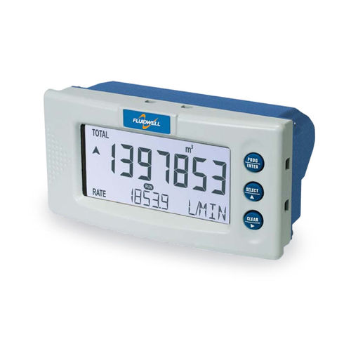 进度累积计数器 - D016 - Fluidwell bv - 流量 / 气氛温度 / LCD 显示屏