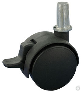 回转脚轮 - KRN DRK 0/2X35/13 - Rollentechnik vom Stein GmbH - 杆式 / 双 / 钢