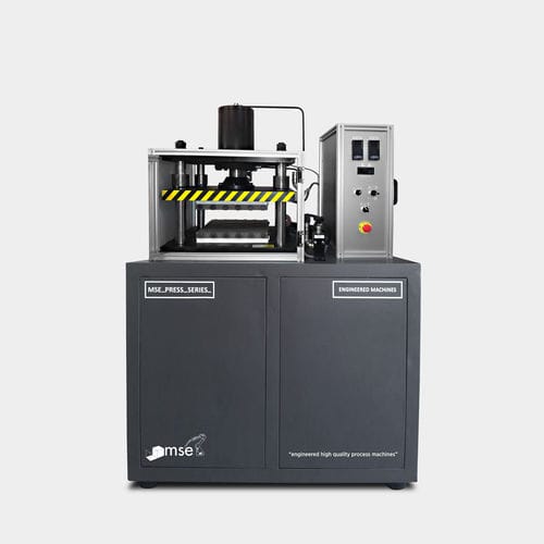 热压机 - LP_SMA series - MSE TEKNOLOJİ LTD. ŞTİ. - 液压 / 装配 / 实验室
