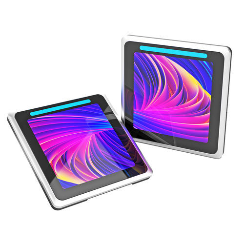 液晶显示板 - TD-0360 BookBuddy - Qbic Technology - 多点触摸屏式 / 480 x 480 / 信息
