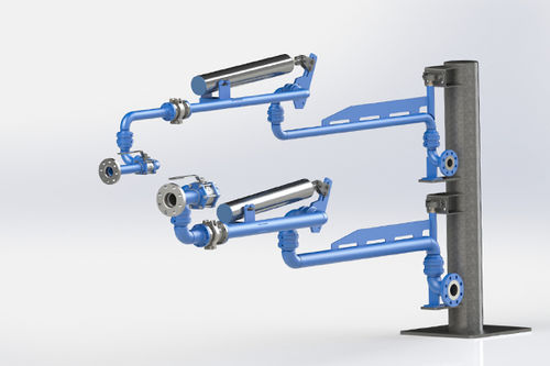 顶部装载和卸载臂 - LA300/400 series - Zipfluid srl - 底部 / 用于传输液体