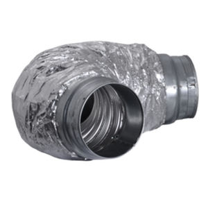 通风消声器 - SLE series - ALNOR Ventilation Systems - 用于圆形管套