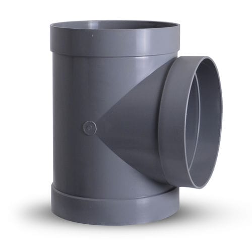 液压接头 - PVC-TPCF-90 - ALNOR Ventilation Systems - 承插式 / T形 / 塑料
