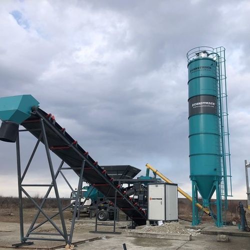 锥底筒仓 - CS-50 - CONSTMACH Concrete Plants & Crushers - 焊接式 / 螺栓形 / 水泥
