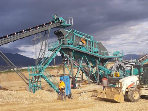 建筑工地筛选机 - CVS series - CONSTMACH Concrete Plants & Crushers - 用于矿场 / 用于废料回收 / 用于工业