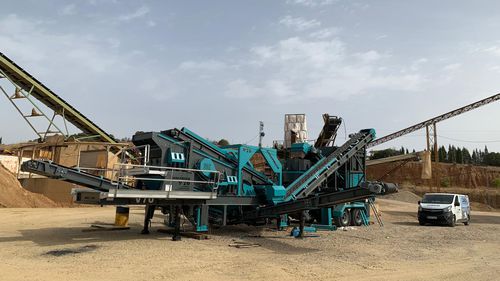 立轴冲击破碎机 - V-70 - CONSTMACH Concrete Plants & Crushers - 移动式 / 砂石生产 / 初级