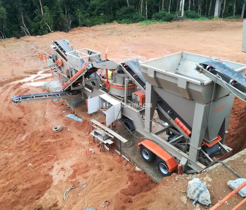 立轴冲击破碎机 - V-80 - CONSTMACH Concrete Plants & Crushers - 移动式 / 砂石生产 / 初级