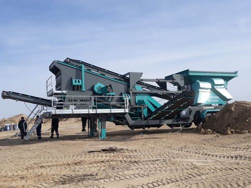 湿式筛选筛选机 - SW series - CONSTMACH Concrete Plants & Crushers - 用于矿场 / 用于碎石机给料 / 清洗机
