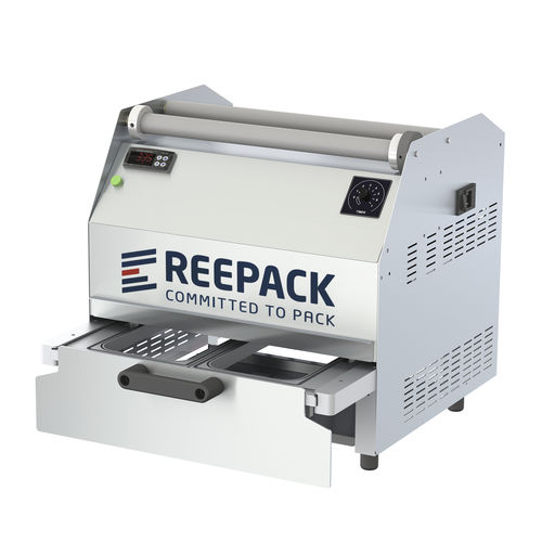 线性托盘封口机 - REESEAL 32 series - Reepack S.r.l. Soc. Unip. - 自动 / 食品行业