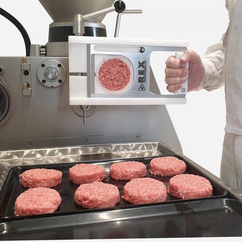 碎肉饼成型机 - MBF 80 - REX-Technologie GmbH & Co. KG - 手动