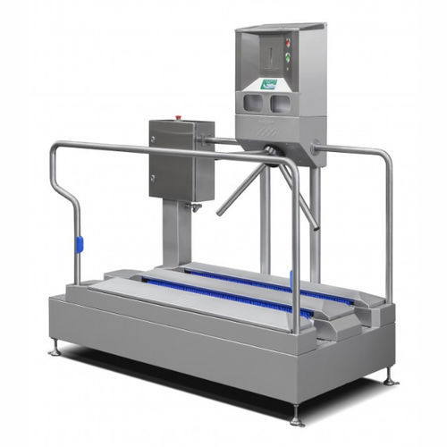 带旋转门鞋底清洁机 - MHS-5 LZ - Roser Construcciones Metalicas S.A.
