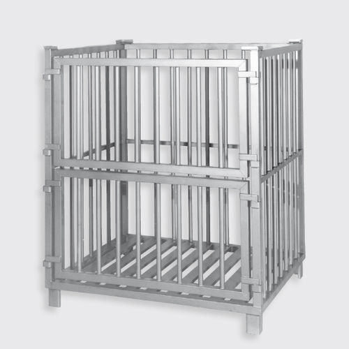 不锈钢货盘箱 - 100.45, 100.46 series - Eberhardt GmbH - 运输 / 存储 / 用于食品