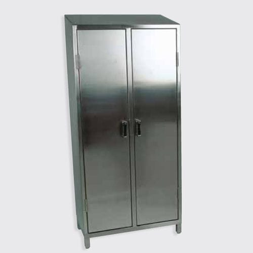 清洁产业更衣柜 - 100.4 series - Eberhardt GmbH - 用于多尘环境 / 不锈钢