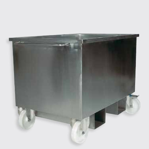 运输推车 - 100.69 series - Eberhardt GmbH - 不锈钢 / 带轮 / 食品工业