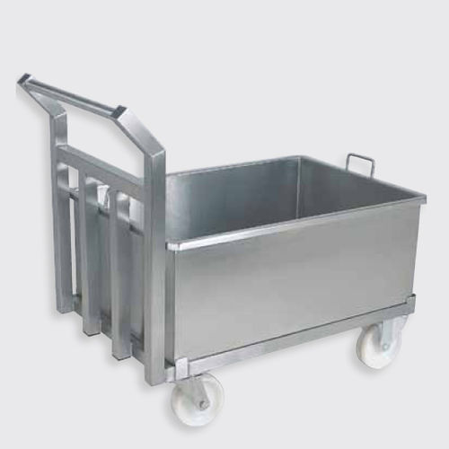 搬运推车 - 100.57 series - Eberhardt GmbH - 不锈钢 / 带轮 / 食品工业