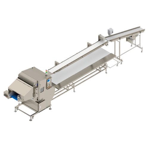 肉类切片机 - WPN-G321S - Watanabe Foodmach Co., Ltd. - 自动 / 圆形刀片 / 落地