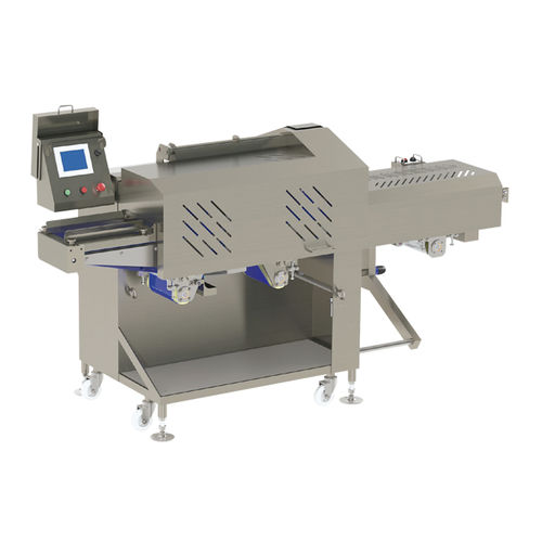 肉类切块机 - WHS-CD160 - Watanabe Foodmach Co., Ltd. - 不锈钢 / 自动 / 传送