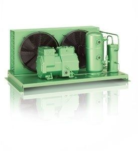 半封闭冷凝机组 - LH, LD series - BITZER - 风冷式 / 用于室内
