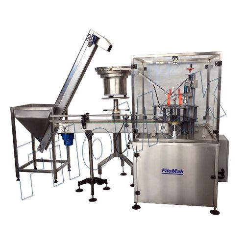 旋转旋盖机 - RKM - Filomak Makina San. ve Tic. Ltd. Sti. - 自动 / 用于塑料螺栓盖