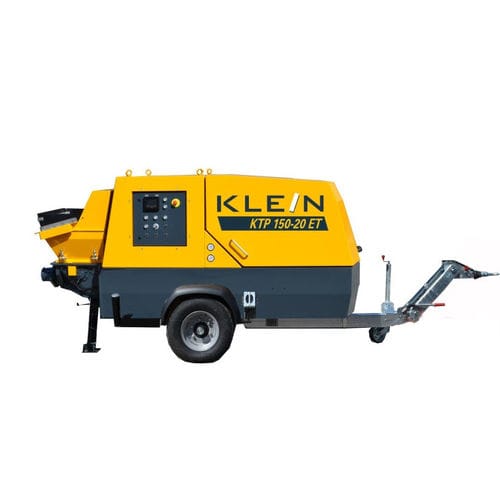 混凝土拖泵 - KTP 150-20 - Klein GmbH - 工程 / 电动
