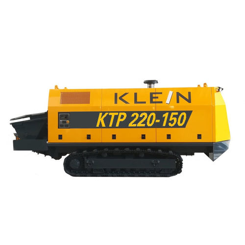 履带式混凝土泵 - KTP 220-150 - Klein GmbH - 工程 / 电动