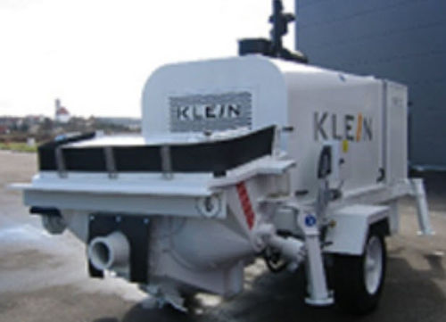 混凝土拖泵 - KTP 70 T - Klein GmbH - 工程