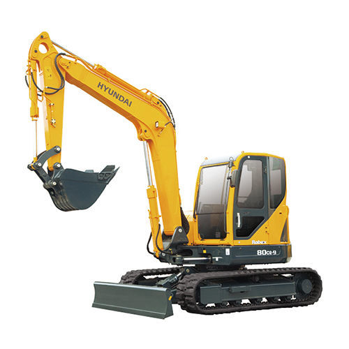 中型挖掘机 - R80CR-9 - HYUNDAI HEAVY INDUSTRIES - 履带式 / 柴油 / 用于建筑工地
