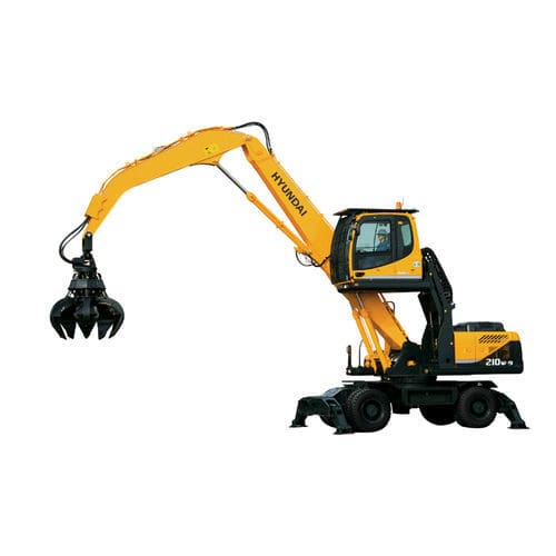 轮胎式物料处理机 - R210W-9 MH - HYUNDAI HEAVY INDUSTRIES - 液压