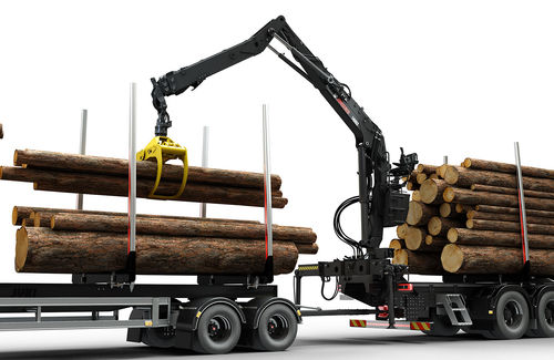 铰接臂式伐木起重机 - 1400Z series - Hiab - 卡车安装式