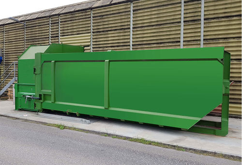移动式废料压缩机 - P series - Werner & Weber GmbH - 卧式