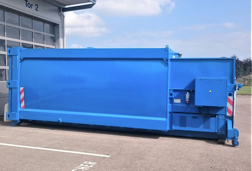 固定式废料压缩机 - MSV series - Werner & Weber GmbH - 螺杆