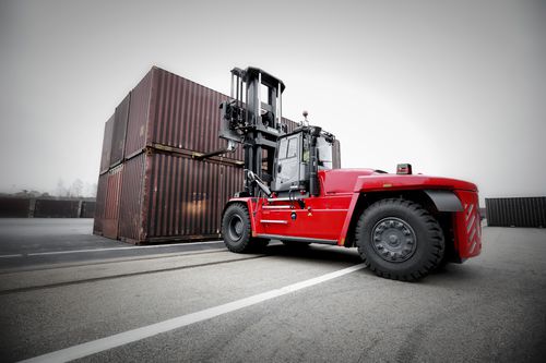 内燃机叉车 - DCF180–520 - Kalmar - 坐驾式 / 4轮 / 重载