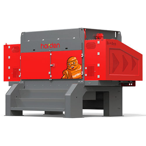 单轴破碎机 - SG series - Harden Machinery Ltd. - 用于木材 / 纸板箱 / 散装固体废弃物