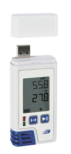 温度和湿度数据记录器 - LOG210 - Dostmann electronic GmbH - USB / LCD显示 / 用于监测