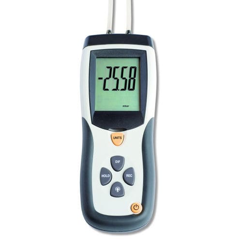 差动压力计 - DD 890 - Dostmann electronic GmbH - 数字 / 便携式