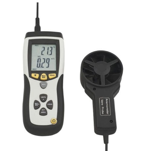 螺旋桨风速计 - VA 893 - Dostmann electronic GmbH - 数字 / 便携式