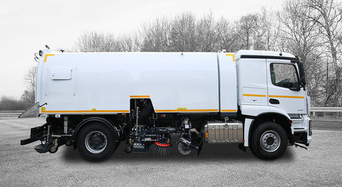 卡车安装式扫地机 - VS9  - BROCK Kehrtechnik GmbH - 液压 / 道路 / 粉尘