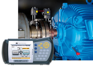 本质安全矫直系统 - ATEX, IECEx | ROTALIGN smart EX - PRÜFTECHNIK Alignment Systems GmbH