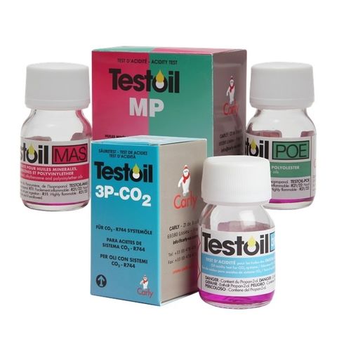 酸性测试套装 - TESTOIL - CARLY - 手动 / 用于油 / 工艺流程