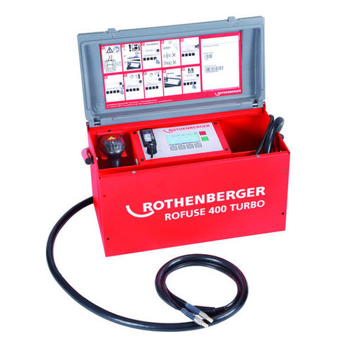 电熔融焊接机 - ROFUSE TURBO 400 - ROTHENBERGER - 自动 / 小袋 / 用于塑料