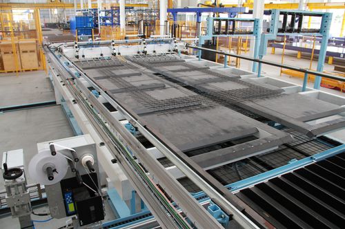建筑生产车间 - FLEXIWELD-S - A.W.M. S.p.A. Automatic Wire Machines - 网格结构