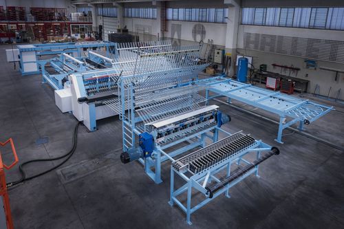 高速焊接机 - SPEEDWELD 130, SPEEDWELD 170 - A.W.M. S.p.A. Automatic Wire Machines - 网格结构 / 双头