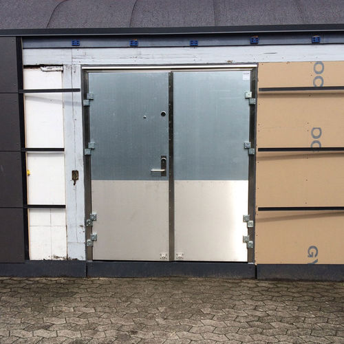 带铰链门 - Door System A/S - 不锈钢 / 电镀钢 / 卫生应用