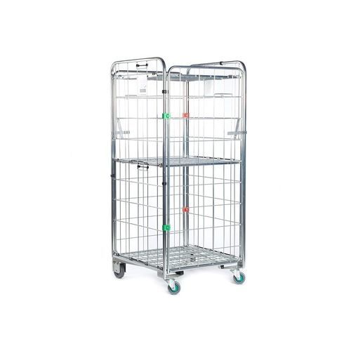 4板式笼车 - H-frame Compactainer® - K. Hartwall Ltd - 搁板